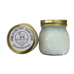 Vanilla+Chestnut Sugar Scrub Limited Winter Collection