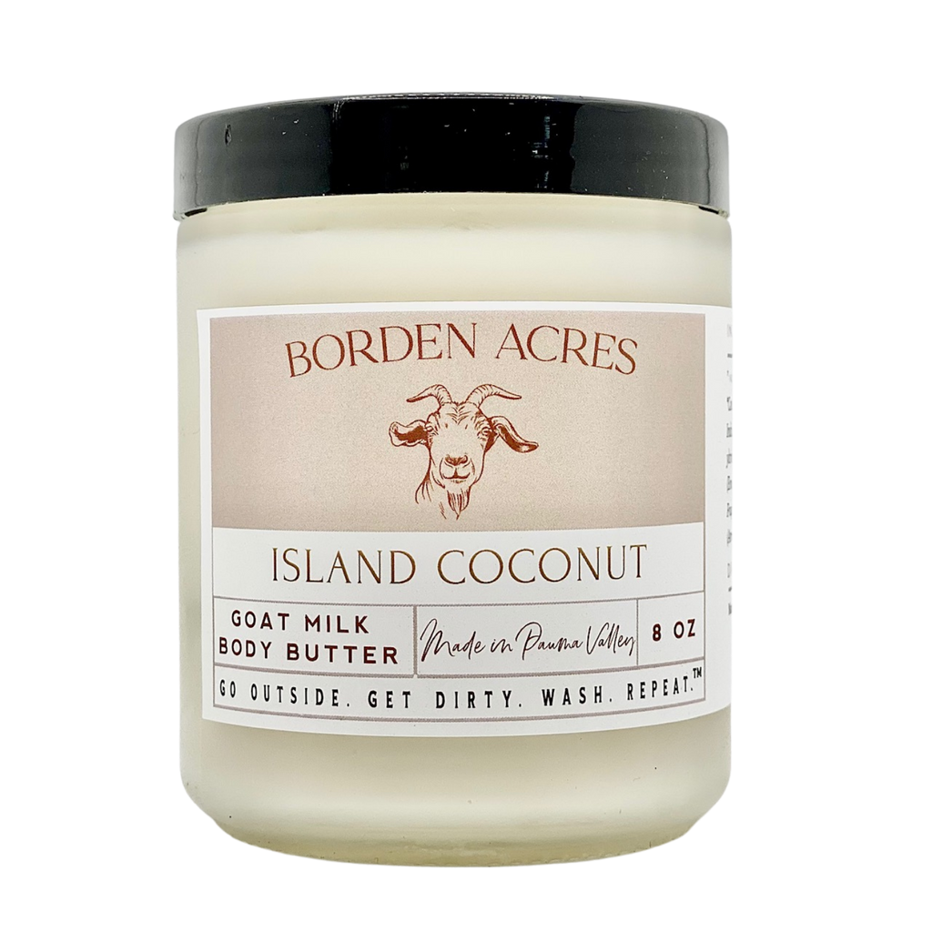 Island Coconut Body Butter Borden Acres