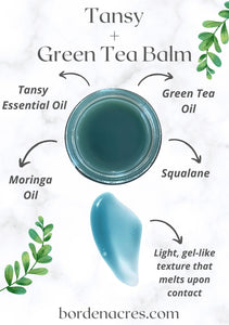 Blue Tansy + Green Tea Balm